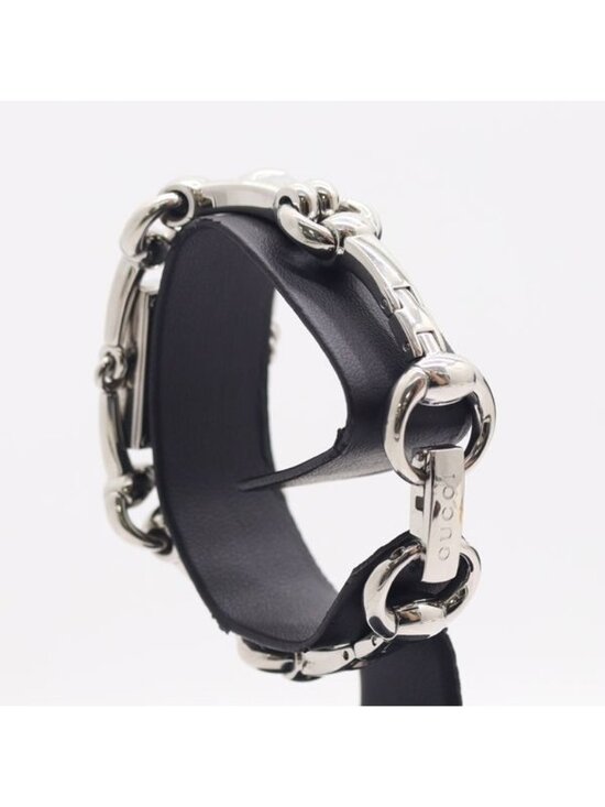 Gucci Guaranteed Signoria 116.5 Quartz White Shell Dial Bangle Watch